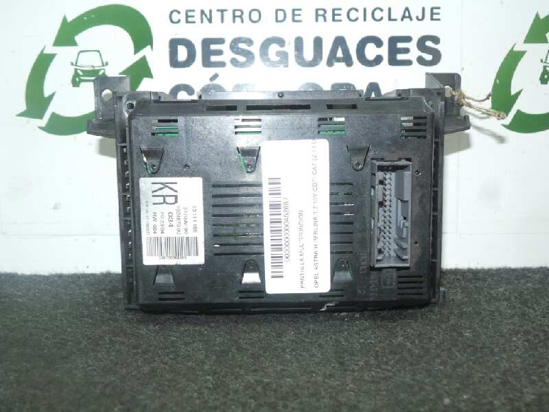 Recambio de pantalla multifuncion para opel astra h berlina 1.7 16v cdti cat (z 17 dtl / lrb) referencia OEM IAM 13111165-317099