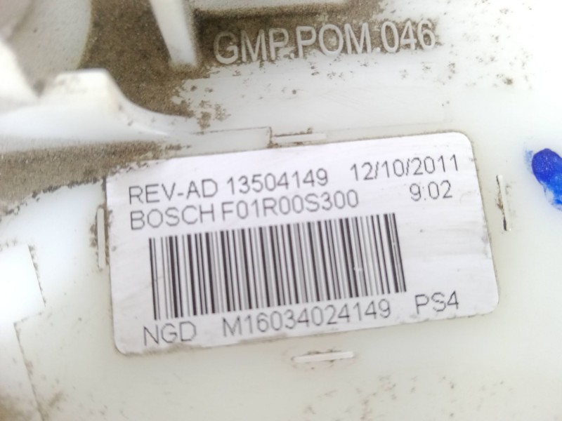 Recambio de aforador para chevrolet cruze hatchback (j305) 2.0 cdi referencia OEM IAM 13504149-F01R00S300  BOSCH