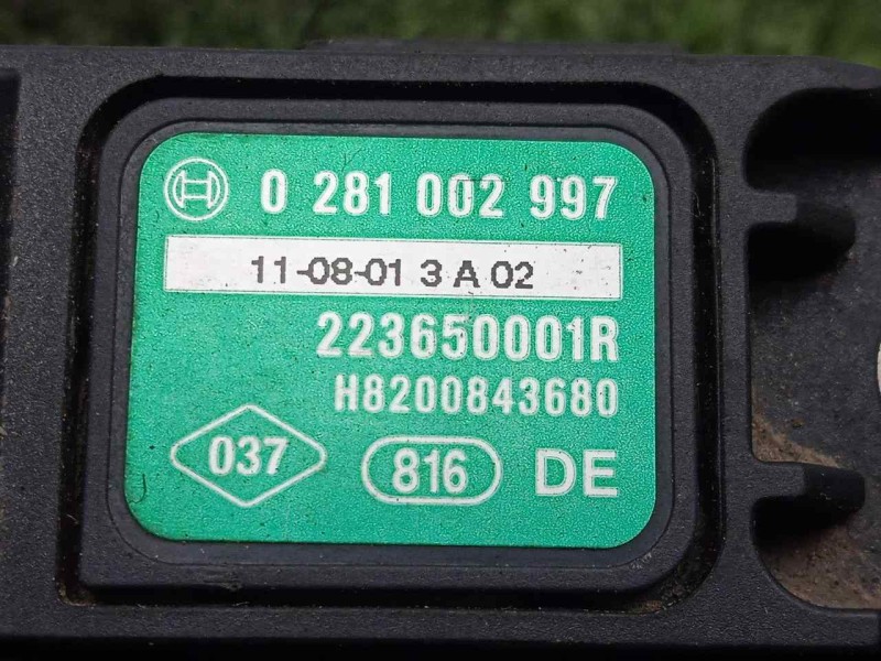 Recambio de sensor para renault trafic caja cerrada (ab 4.01) 2.0 dci diesel fap cat referencia OEM IAM 0281002997-8200843680 3.