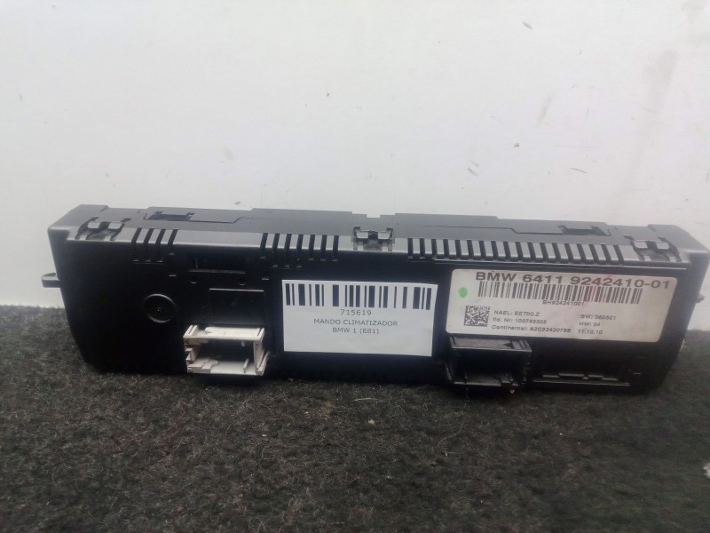 Recambio de mando climatizador para bmw 1 (e81) 116 d referencia OEM IAM 6411924241001-100763305-A2C53420798  