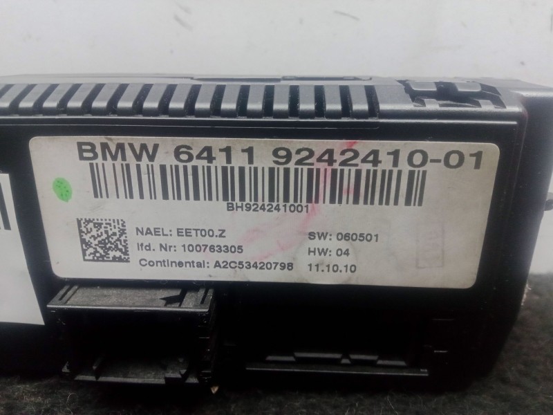 Recambio de mando climatizador para bmw 1 (e81) 116 d referencia OEM IAM 6411924241001-100763305-A2C53420798  