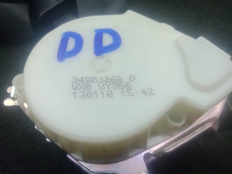 Recambio de cinturon seguridad delantero derecho para bmw 1 (e81) 116 d referencia OEM IAM 34003268D-S29138246  