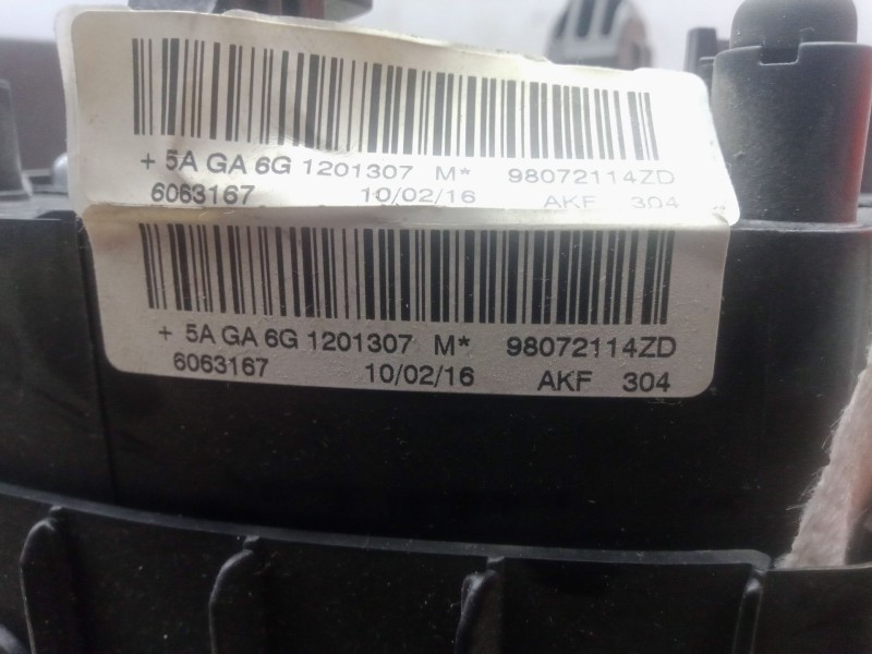 Recambio de airbag delantero izquierdo para peugeot 208 1.6 blue-hdi fap referencia OEM IAM 98072114ZD AUTOLIV 6063167