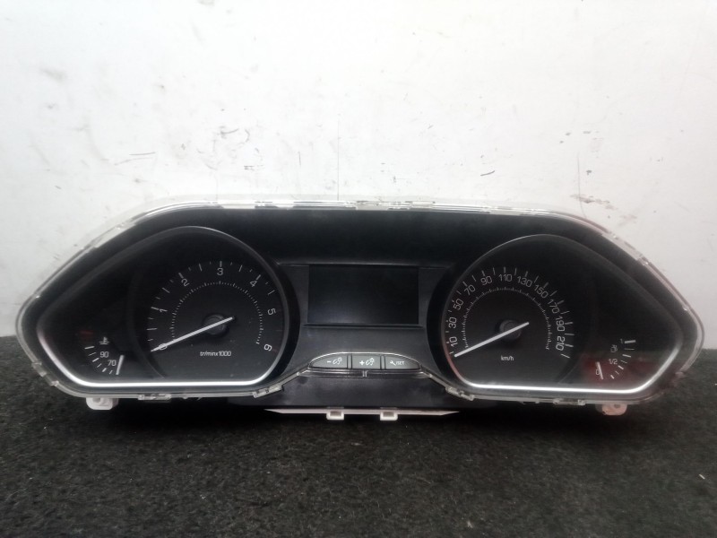 Recambio de cuadro instrumentos para peugeot 208 1.6 blue-hdi fap referencia OEM IAM 9813848980  981384898000