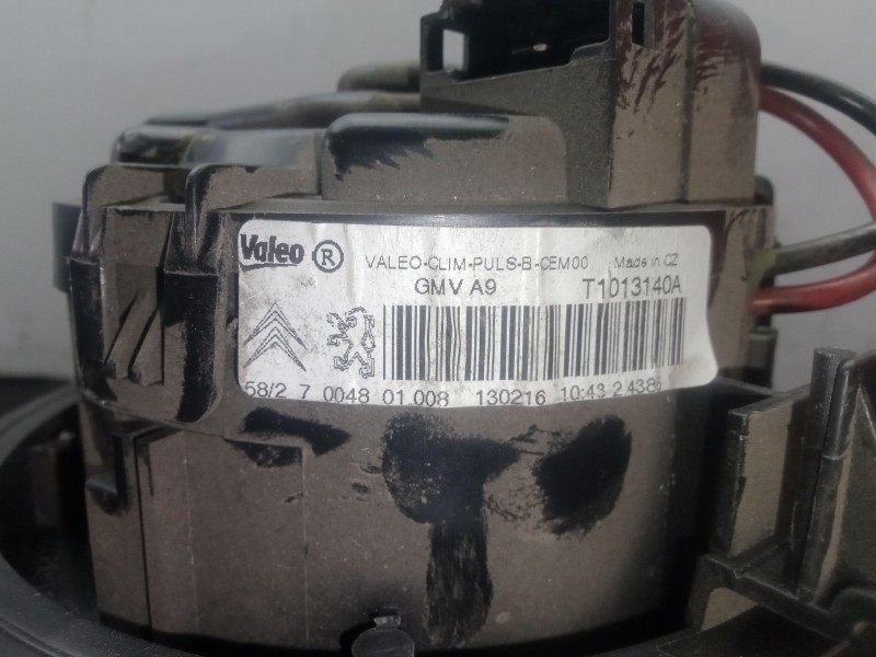 Recambio de motor calefaccion para peugeot 208 1.6 blue-hdi fap referencia OEM IAM T1013140A  