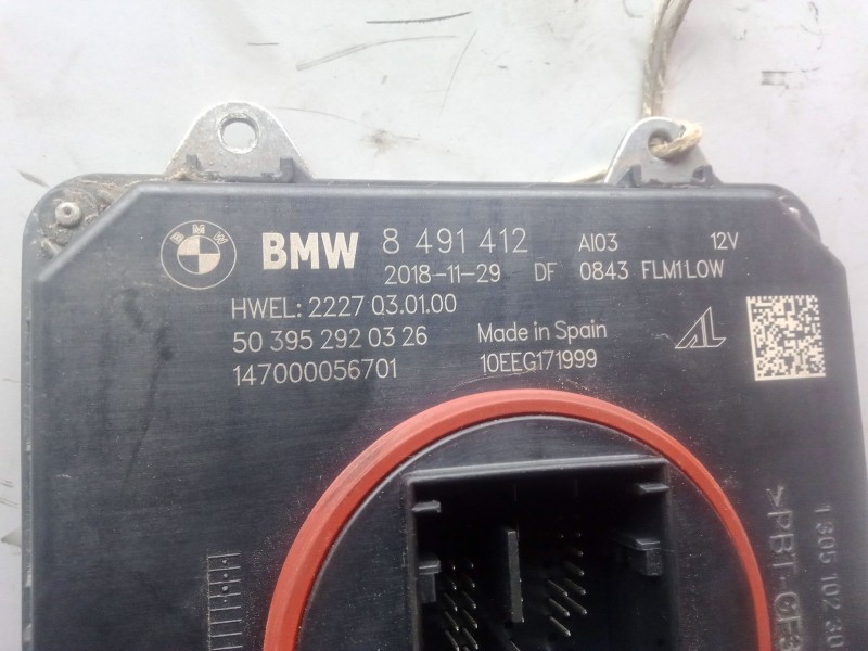 Recambio de centralita faros xenon para bmw 5 (g30, f90) 520 d referencia OEM IAM 8491412-503952920326-147000056701  