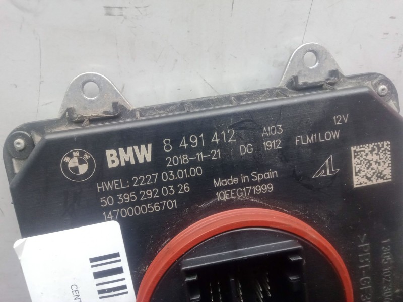 Recambio de centralita faros xenon para bmw 5 (g30, f90) 520 d referencia OEM IAM 8491412  503952920326 - 147000056701