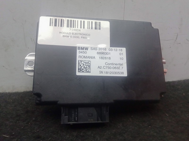 Recambio de modulo electronico para bmw 5 (g30, f90) 520 d referencia OEM IAM 6896301 CONTINENTAL 1812030538 - A2C75006327