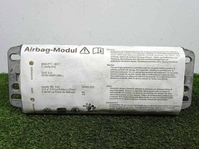 Recambio de airbag delantero derecho para seat altea (5p1) 1.9 tdi referencia OEM IAM 5P0880204B  