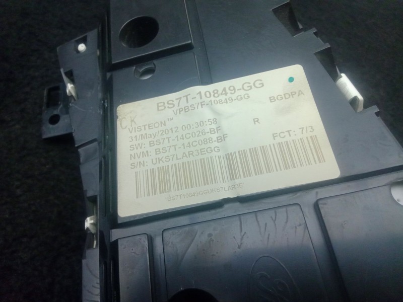 Recambio de cuadro instrumentos para ford mondeo iv (ba7) 1.6 tdci referencia OEM IAM BS7T10849GG-BGDPA VISTEON 