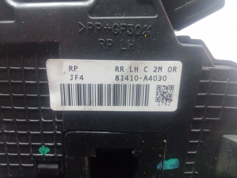 Recambio de cerradura puerta trasera izquierda para kia carens iv 1.7 crdi referencia OEM IAM 81410A4030  5 PINES