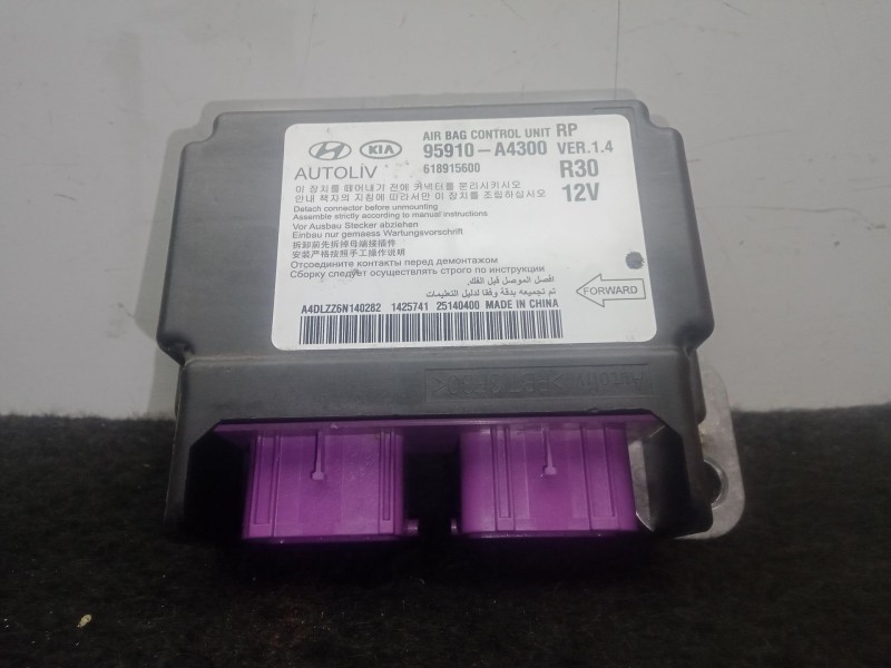 Recambio de centralita airbag para kia carens iv 1.7 crdi referencia OEM IAM 95910A4300-618915600  AUTOLIV