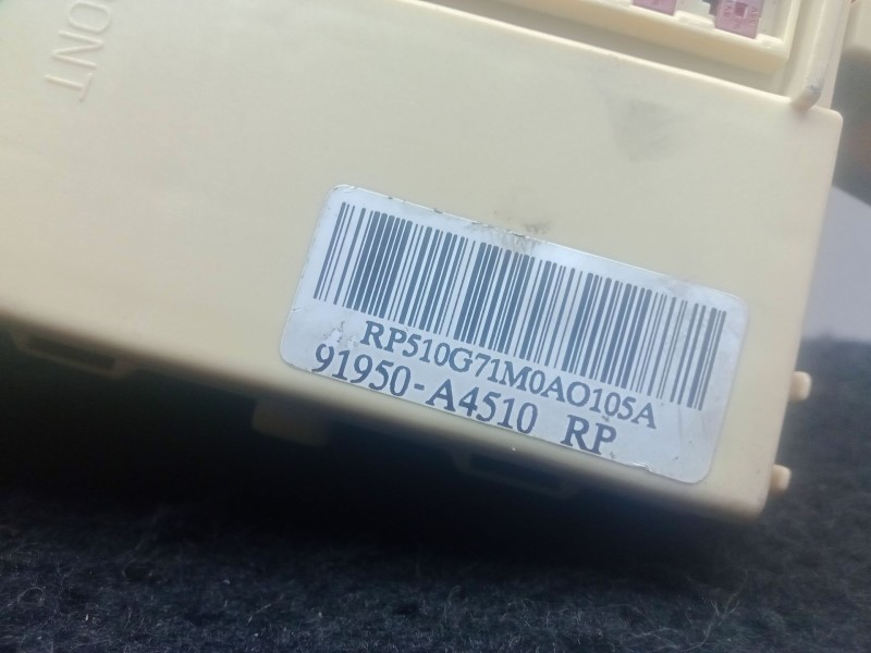 Recambio de caja reles / fusibles para kia carens iv 1.7 crdi referencia OEM IAM 91950A4510-91950A4510RP  