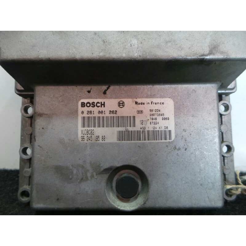 Recambio de centralita motor uce para peugeot 406 berlina (s1/s2) 1.9 turbodiesel cat referencia OEM IAM 0281001262-9624519580-2