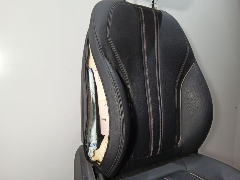 Recambio de asiento delantero derecho para bmw 5 (g30, f90) 520 d referencia OEM IAM NOTIENE ELECTRICO NEGRO - AIRBAG DETONADO