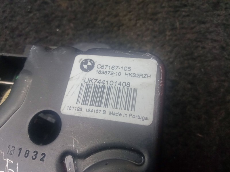 Recambio de cerradura maletero / porton para bmw 5 (g30, f90) 520 d referencia OEM IAM C67167105-16367210-UK744101408  