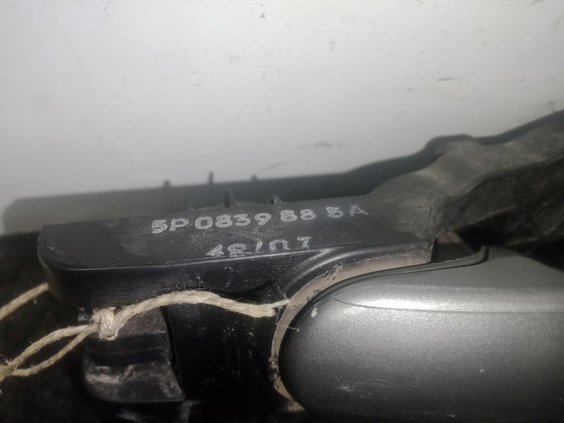 Recambio de maneta exterior trasera izquierda para seat altea xl (5p5) 1.6 referencia OEM IAM 5P0839885A  GRIS