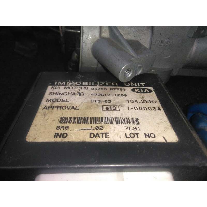 Recambio de conmutador de arranque para kia sephia ll 1.5 cat referencia OEM IAM  2.CONECTORES 8.CABLES