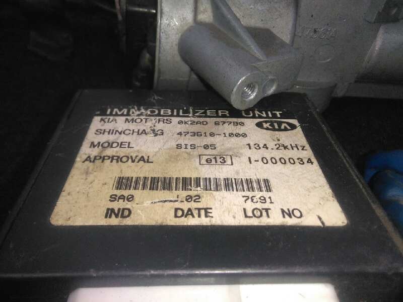 Recambio de conmutador de arranque para kia sephia ll 1.5 cat referencia OEM IAM  2.CONECTORES 8.CABLES