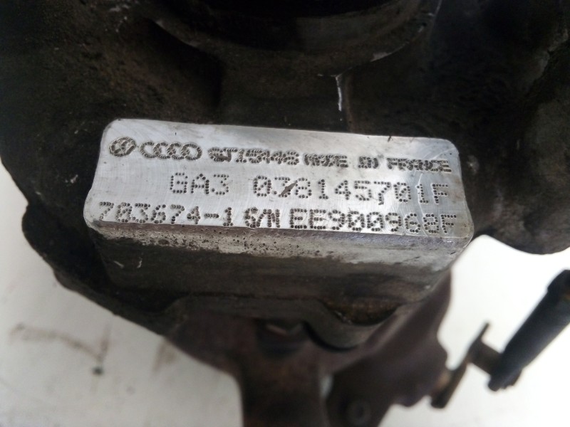 Recambio de turbocompresor para seat ibiza (6k1) 1.9 tdi referencia OEM IAM GA3038145701F-GT15446  GARRET