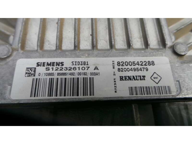 Recambio de centralita motor uce para renault scenic ii 1.5 dci diesel referencia OEM IAM S122326107A-8200542288-8200495479-SID3