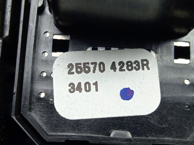 Recambio de mando retrovisor para dacia spring ev (b6m1) referencia OEM IAM 255704283R-3401  3.CONECTORES