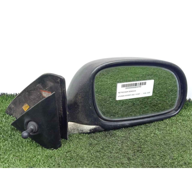 Recambio de retrovisor derecho para hyundai accent (x3) 1.3 cat referencia OEM IAM  MANUAL NEGRO