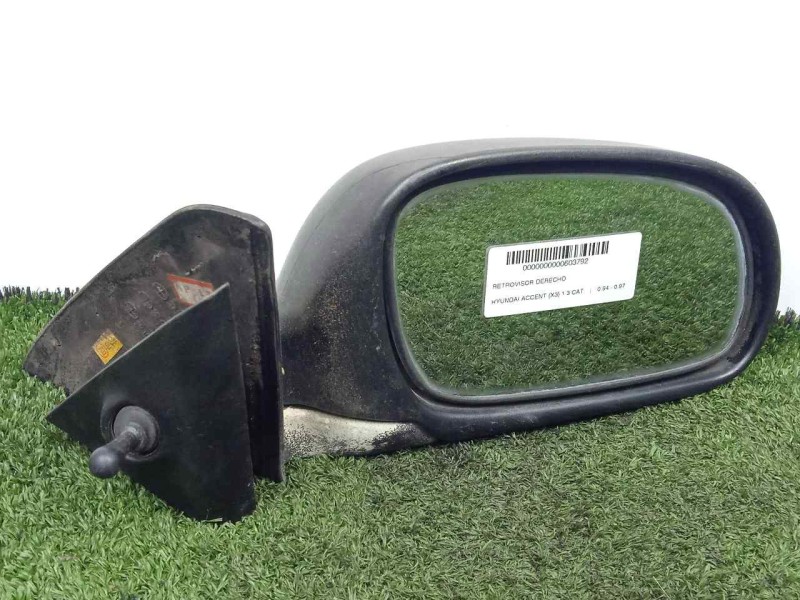 Recambio de retrovisor derecho para hyundai accent (x3) 1.3 cat referencia OEM IAM  MANUAL NEGRO
