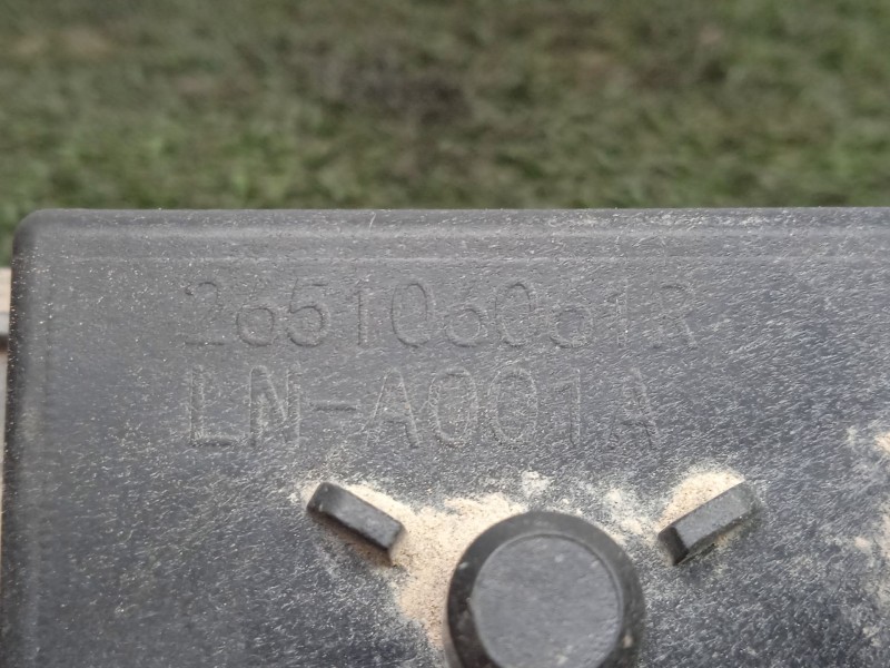 Recambio de piloto matricula para dacia spring ev (b6m1) referencia OEM IAM 265106061R-LNA001A  