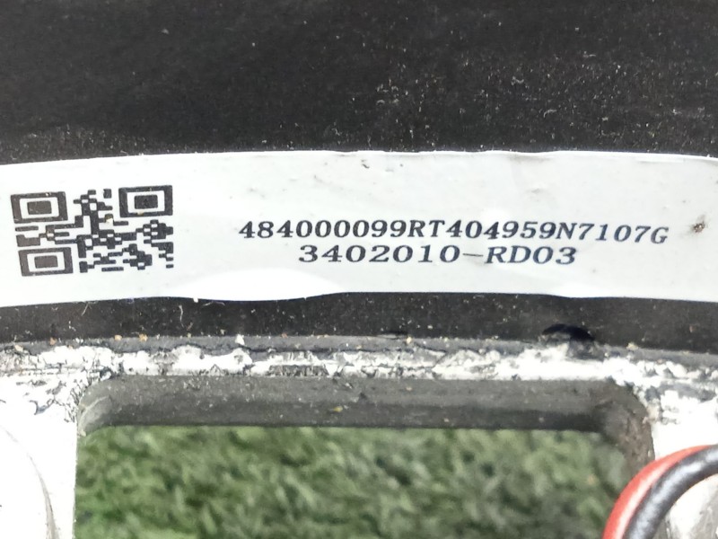 Recambio de volante para dacia spring ev (b6m1) referencia OEM IAM 484000099RT404959N7107G-3402010RD03 4.BRAZOS - PLASTICO MULTI