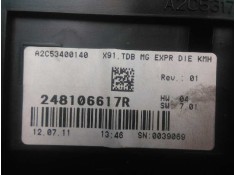 Recambio de cuadro instrumentos para renault laguna iii 2.0 dci diesel cat referencia OEM IAM 248106617R-A2C53400140   2