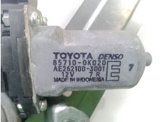 Recambio de elevalunas trasero izquierdo para toyota hilux vii pick-up (_n1_, _n2_, _n3_) 2.5 d-4d (kun15, kun35) referencia OEM 2