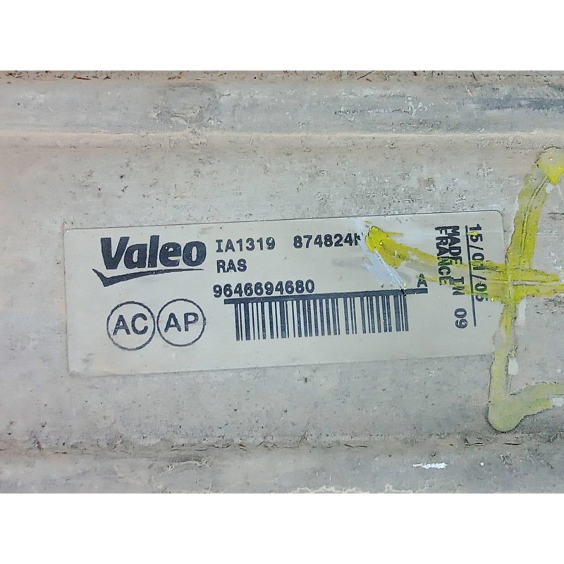 Recambio de intercooler para peugeot 307 berlina (s2) 2.0 16v hdi fap cat (rhr / dw10bted4) referencia OEM IAM 9646694680-874824