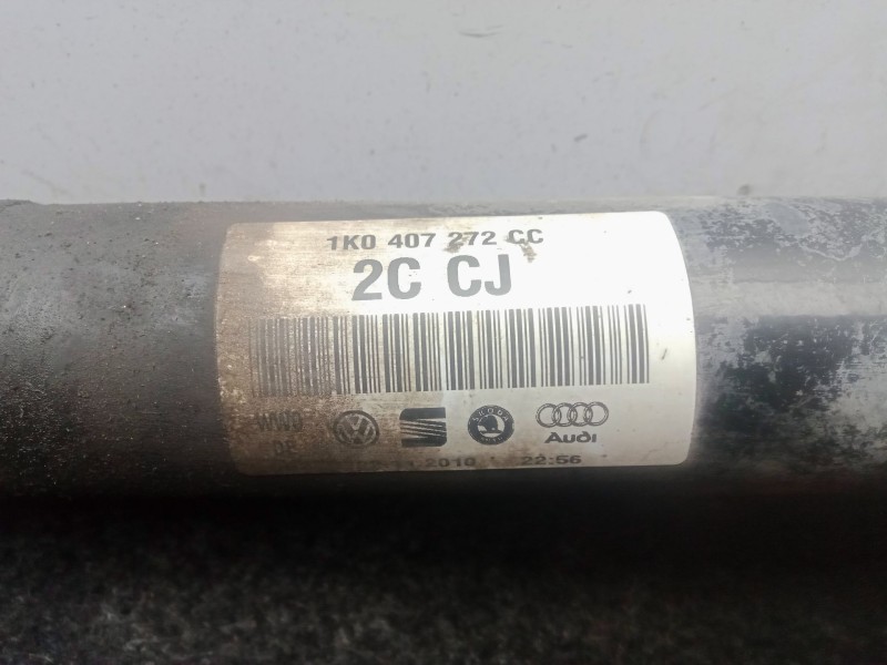 Recambio de transmision delantera derecha para seat altea xl (5p5, 5p8) 1.6 tdi referencia OEM IAM 1K0407272CC  