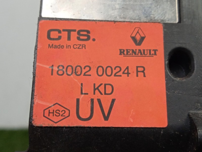 Recambio de potenciometro pedal para renault scenic iii 1.5 dci diesel referencia OEM IAM 180020024R  CTS