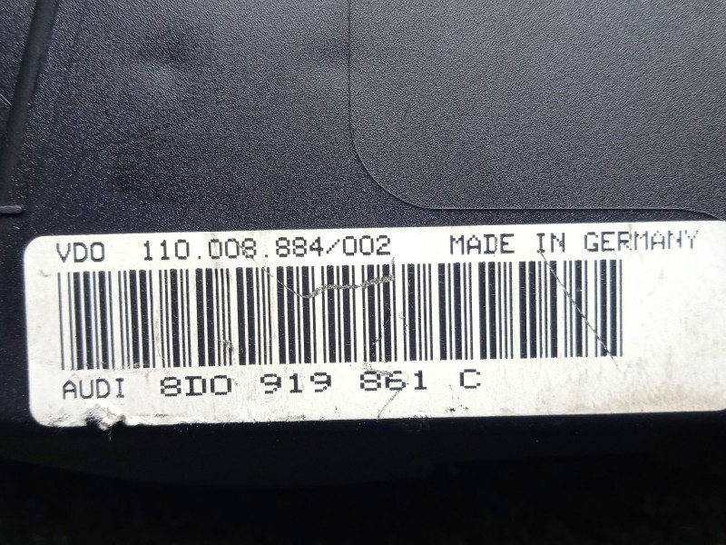 Recambio de cuadro instrumentos para audi a4 b5 (8d2) 1.8 referencia OEM IAM 8D0919861C  