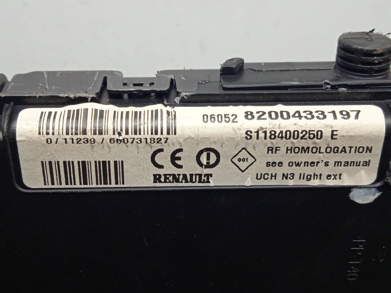 Recambio de centralita check control para renault scénic ii (jm0/1_) 2.0 dci (jm1k) referencia OEM IAM S118400250-S118400250E-82