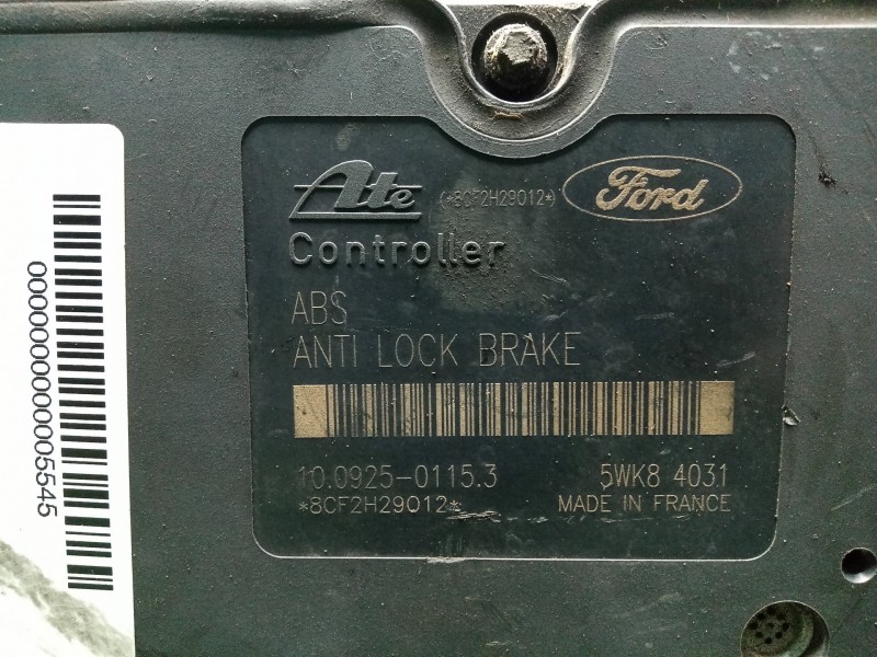 Recambio de abs para ford focus berlina (cak) 1.8 tdci cat referencia OEM IAM 5WK84031-2M512M110EC-10020403774  10092501153 8CF2