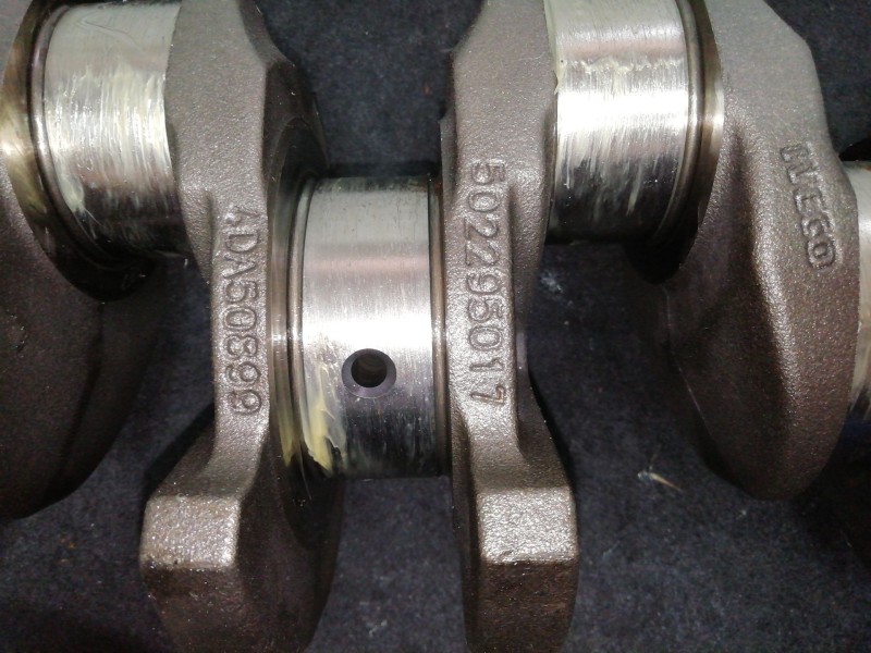 Recambio de cigueñal para fuso (mitsubishi) canter 7c18 referencia OEM IAM 502295017-4DA50899-GH905205AS  