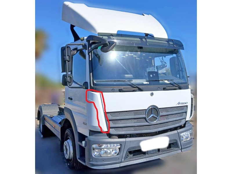 Recambio de aleta delantera derecha para mercedes-benz atego 1321 ls 4x2 referencia OEM IAM   ATEGO III - 967