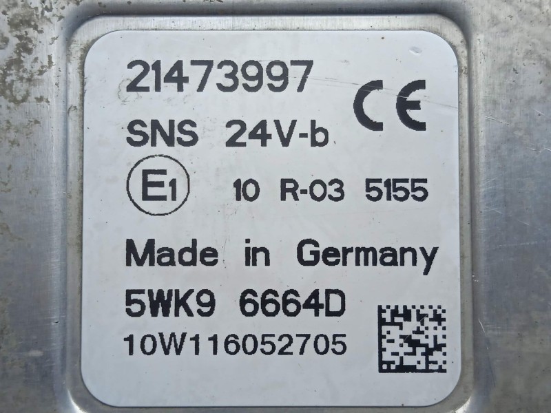 Recambio de sensor presion para volvo fl xxx 7.2 diesel referencia OEM IAM 21473997-5WK96664D-10W116052705  24V