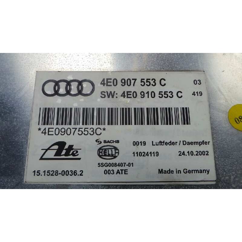 Recambio de centralita suspension para audi a8 (4e2) 4.2 quattro referencia OEM IAM 4E0907553C-4E0910553C-15152800362 ATE 