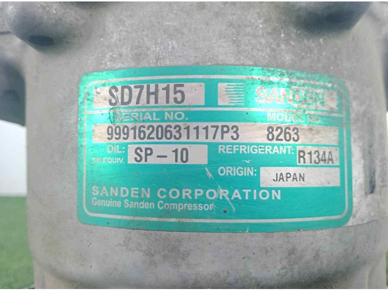 Recambio de compresor aire acondicionado para renault midlum 4.8 diesel referencia OEM IAM SD7H158263 SANDEN - 10.CANALES 