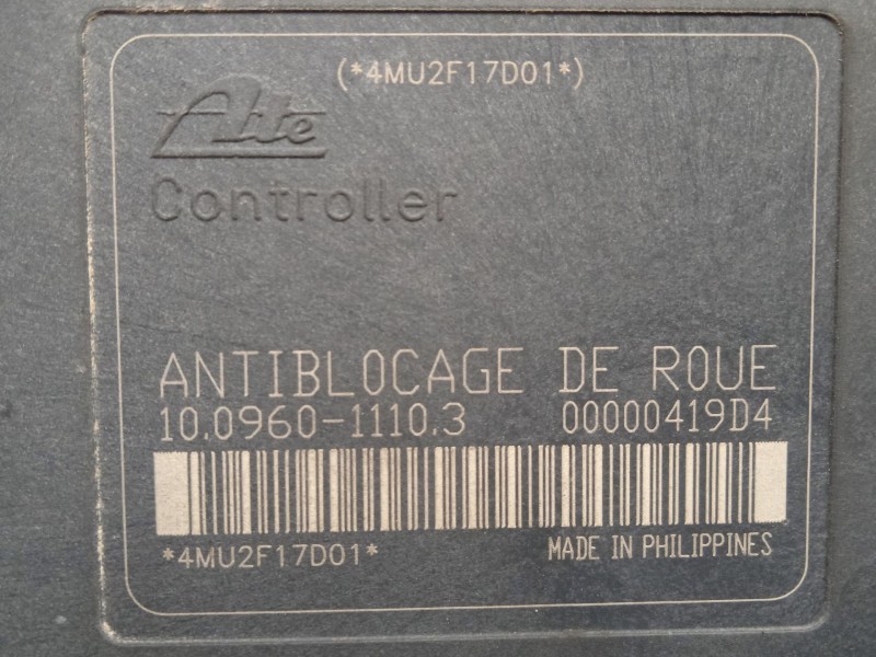 Recambio de abs para citroën c5 i (dc_) 2.0 hdi (dcrhyb) referencia OEM IAM 10096011103-9641767380-10020600034  
