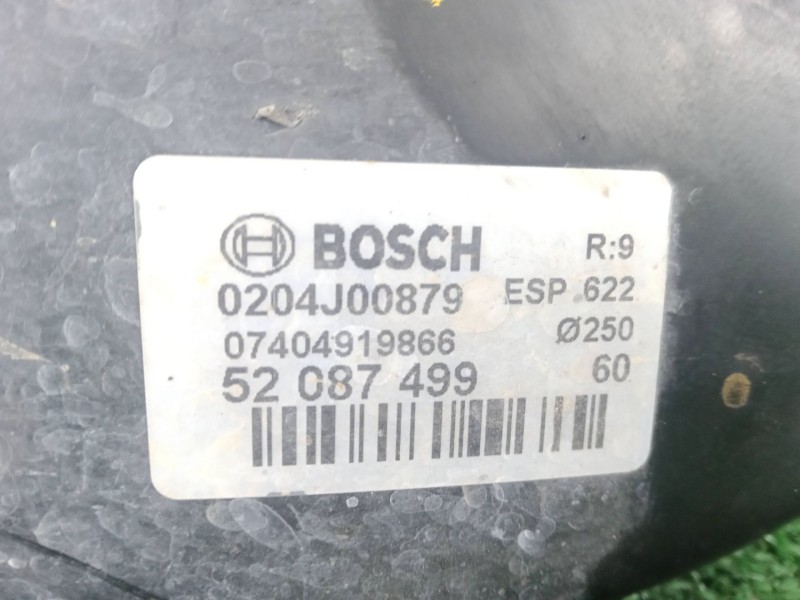 Recambio de servofreno para fiat doblo cargo (263_) 1.3 d multijet (263wxu1a) referencia OEM IAM 0204J00879-52087499  BOSCH