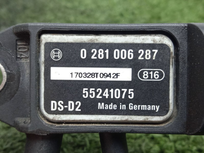 Recambio de sensor para fiat doblo cargo (263_) 1.3 d multijet (263wxu1a) referencia OEM IAM 0281006287-55241075  