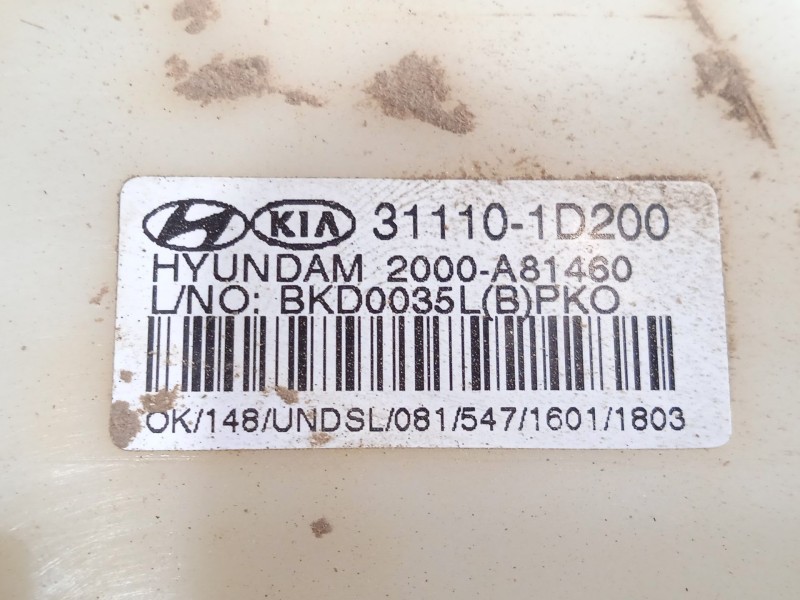 Recambio de aforador para kia carens (un) 2.0 crdi referencia OEM IAM 311101D200  