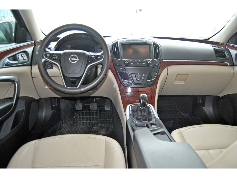 Recambio de asiento delantero izquierdo para opel insignia a (g09) 1.6 cdti (68) referencia OEM IAM   CUERO BEIGE