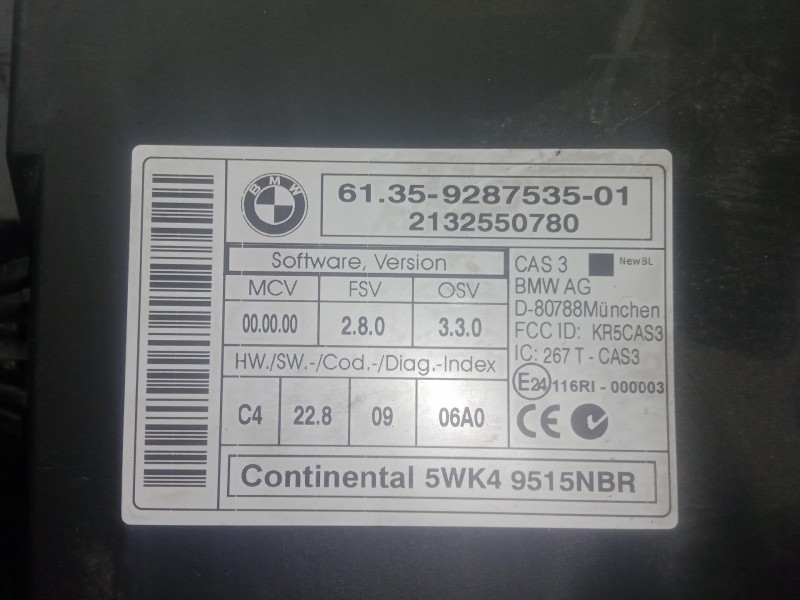 Recambio de modulo electronico para mini mini countryman (r60) one d referencia OEM IAM 928753501-21325500780  