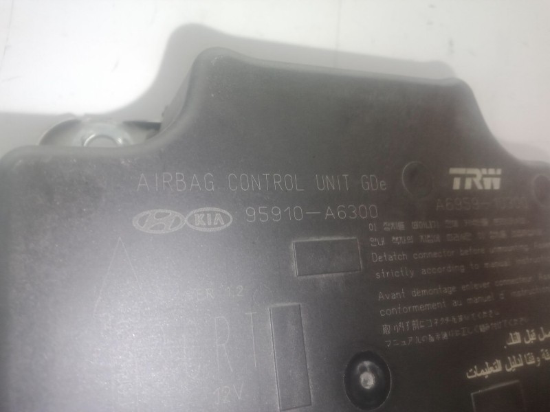 Recambio de centralita airbag para hyundai i30 (gd) 1.4 crdi referencia OEM IAM 95910A6300-A695910300  TRW